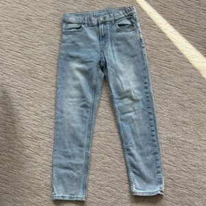 Zara boys straight leg light denim jeans.